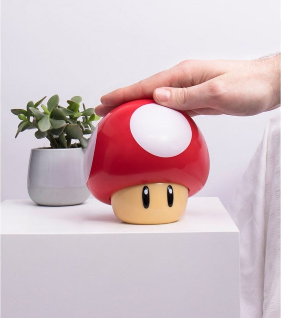 Kantoor ShopForGeek | Nintendo - Mushroom Mini Light With Sound