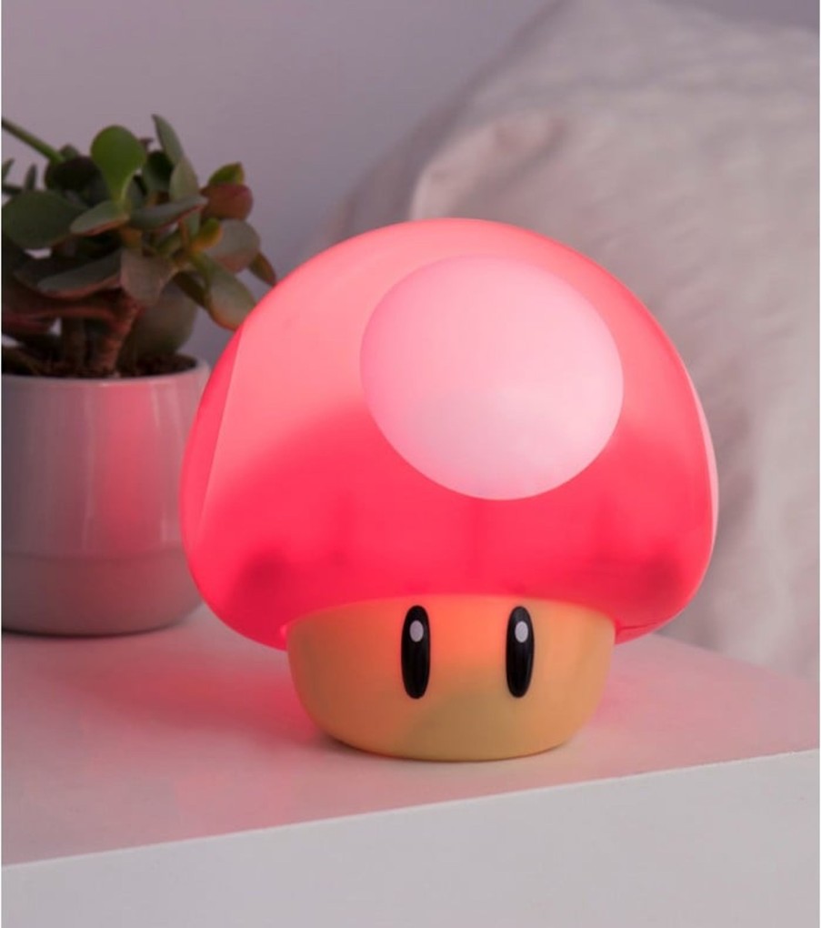 Kantoor ShopForGeek | Nintendo - Mushroom Mini Light With Sound