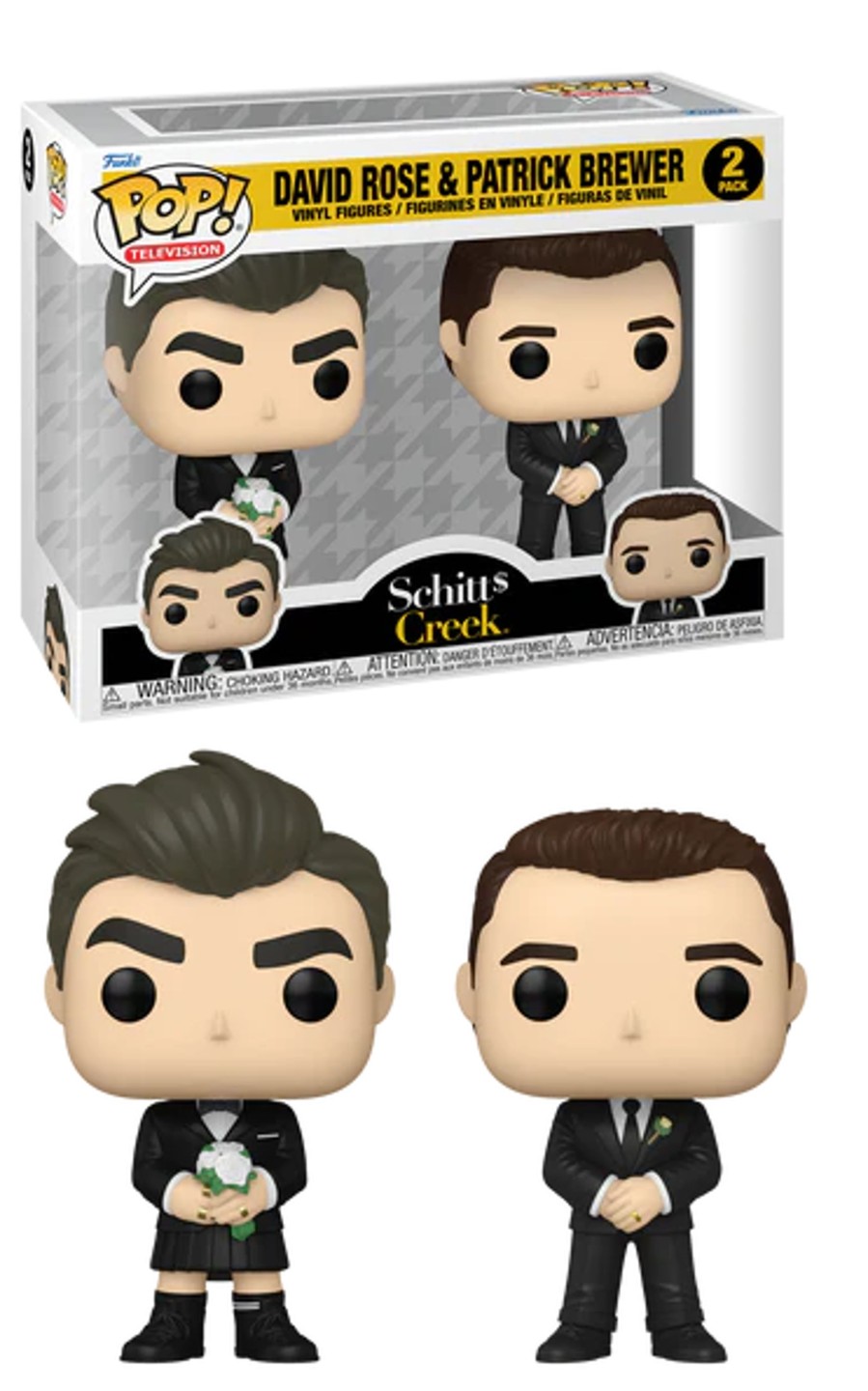 Figuren Funko | Schitt'S Creek - Pop Tv - 2 Pack David & Patrick