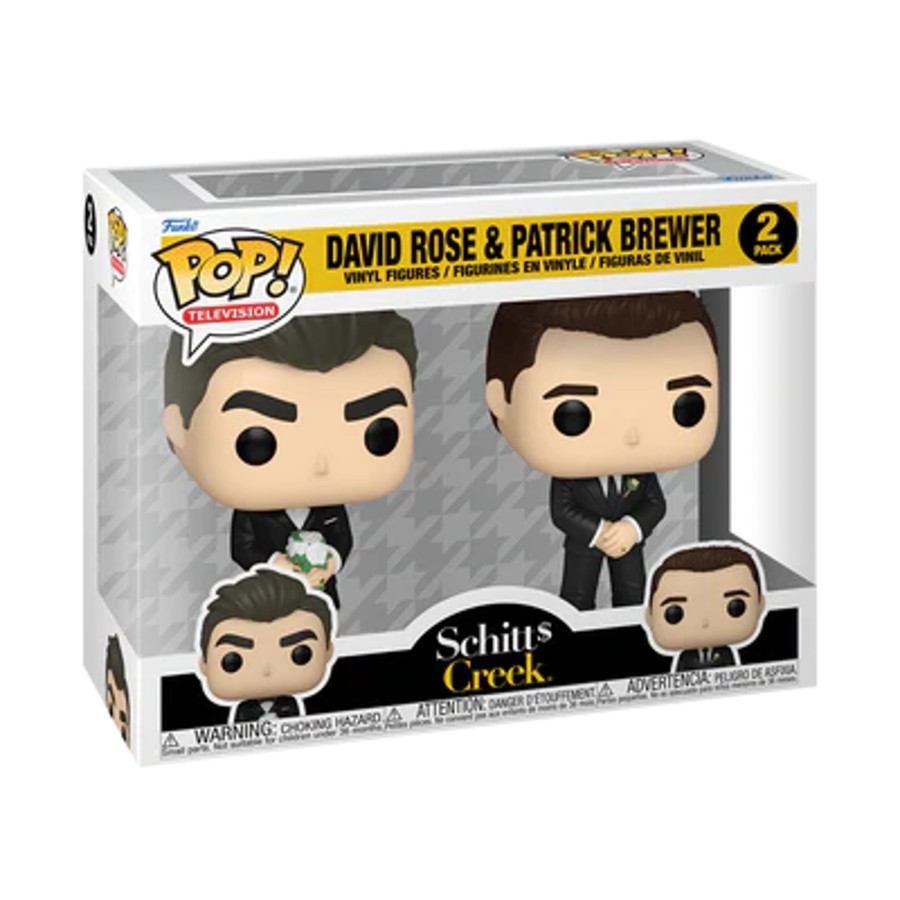 Figuren Funko | Schitt'S Creek - Pop Tv - 2 Pack David & Patrick