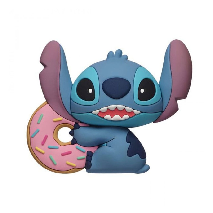 Keuken Monogram | Disney - Stitch With Donut - 3D Foam Collectible Magnet