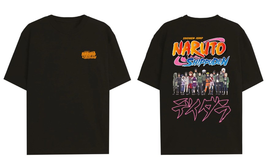 Kleding Cotton Division | Naruto Shippuden - Characters Konoha - T-Shirt Oversize Men (Xs)