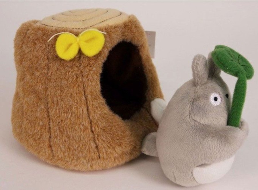 Figuren Semic | My Neighbor Totoro - Totoro Tree Trunk - Plush 10Cm