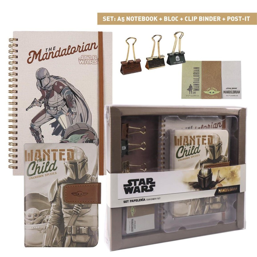 Kantoor Cerda | Star Wars - The Mandalorian - Stationery Set