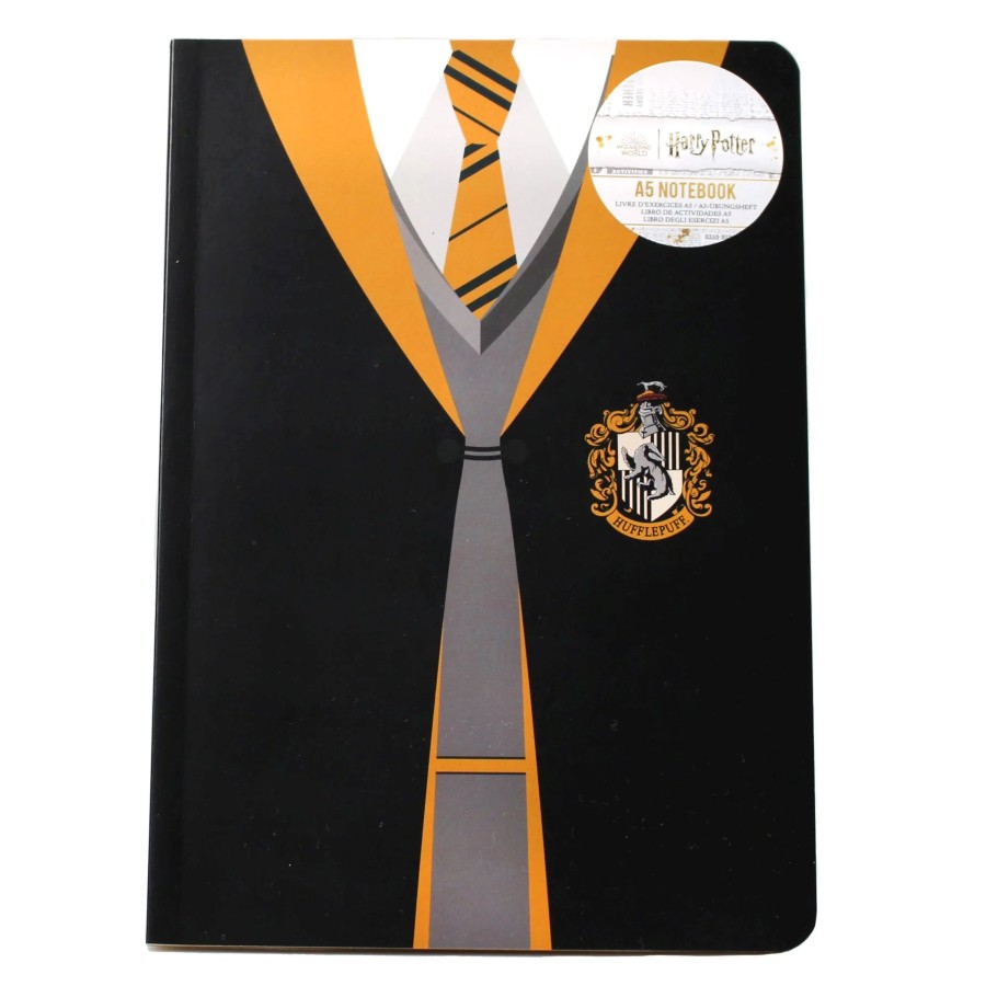 Kantoor HMB | Harry Potter - Uniform Hufflepuff - A5 Notebook