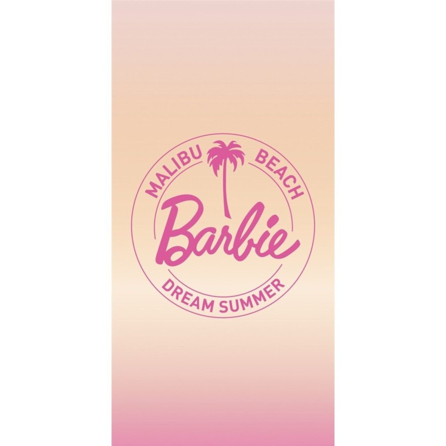 Decoratie AyMax | Barbie - Malibu Beach - Beach Towel 100% Cotton - 70X140Cm