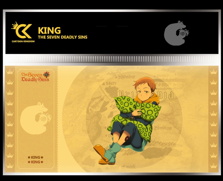 Decoratie Cartoon Kingdom | Seven Deadly Sins - King - Golden Ticket