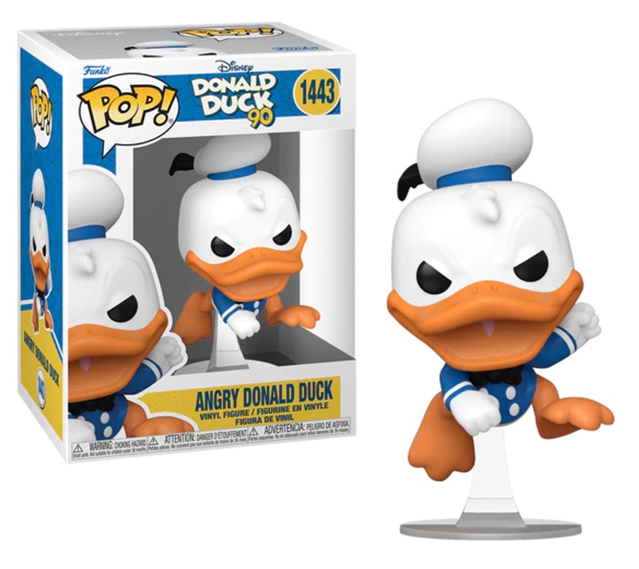 Figuren Funko | Donald Duck 90Th - Pop Disney N° 1443 - Donald Duck (Angry)