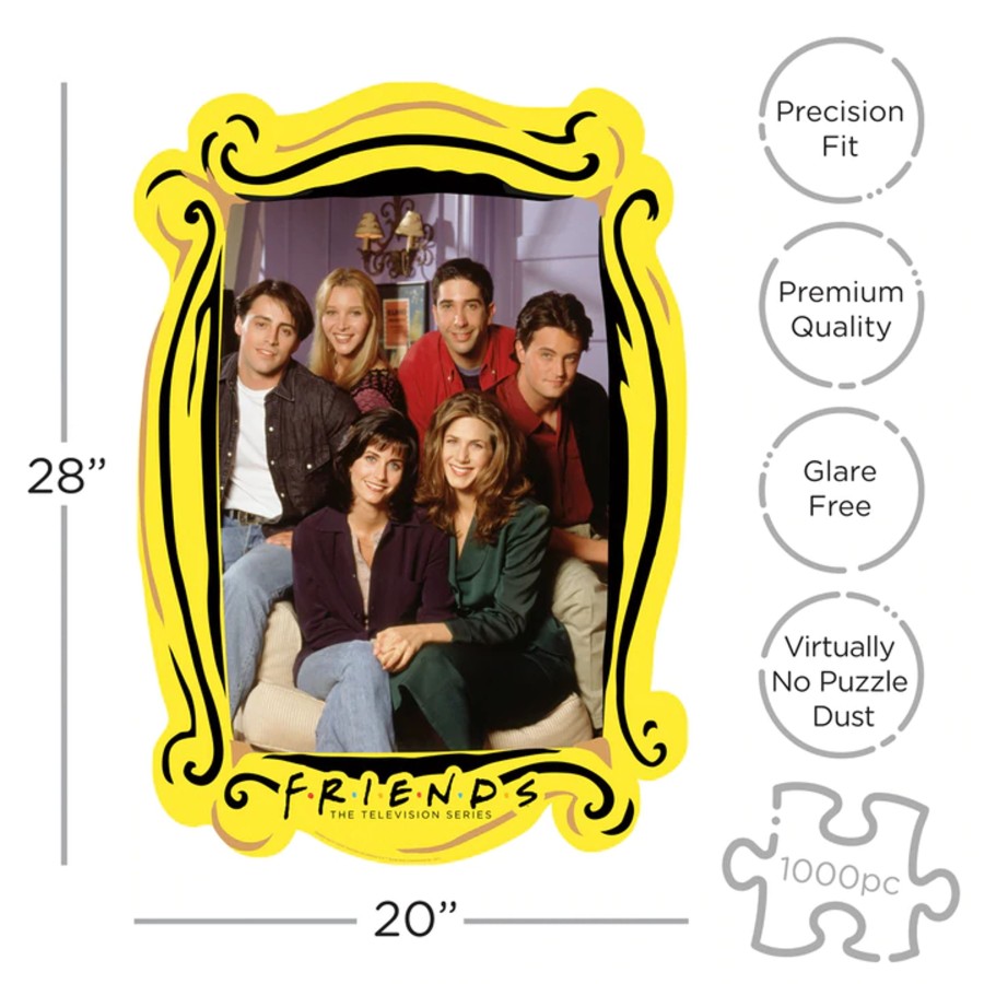 Spelletjes Aquarius | Friends - Apartment Diecut - Puzzle 1000P