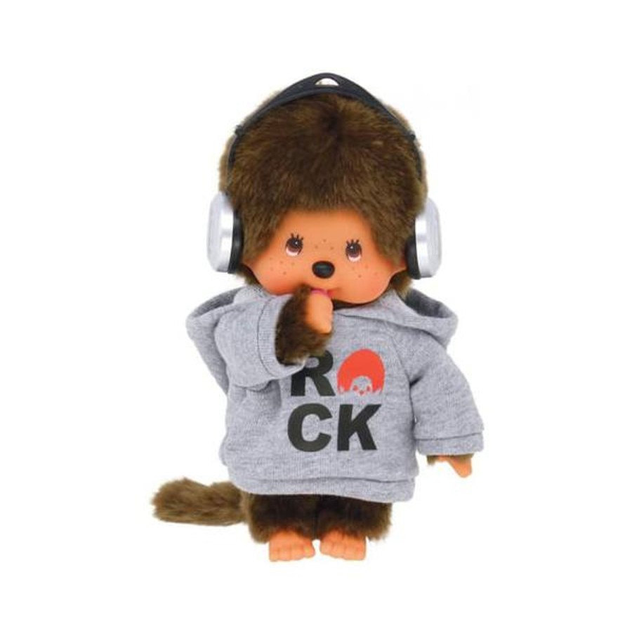 Figuren Bandai Red | Monchhichi - Rock - Plush 20Cm