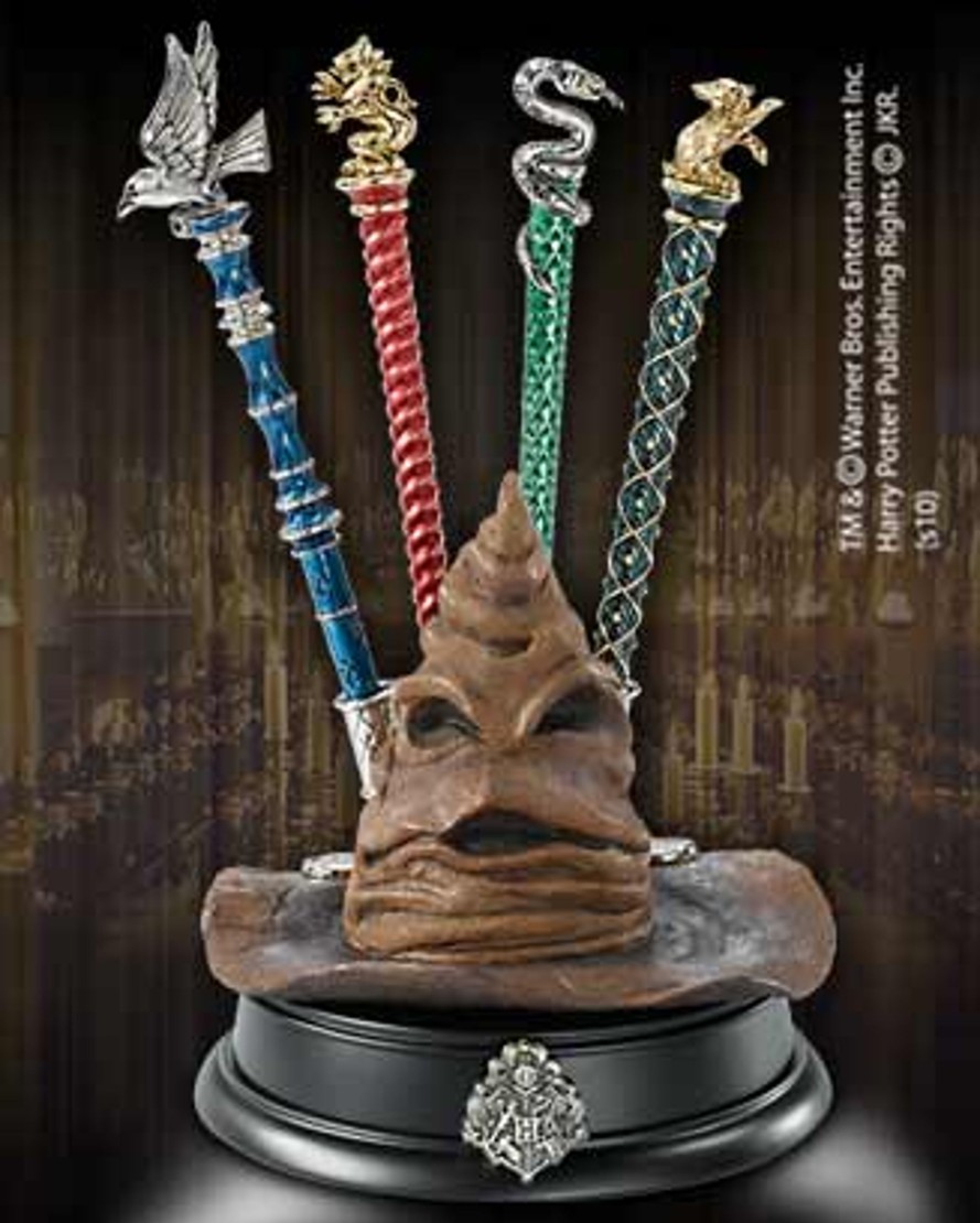 Kantoor Noble Collection | Harry Potter - Hogwarts House Pen - Sorting Hat Display