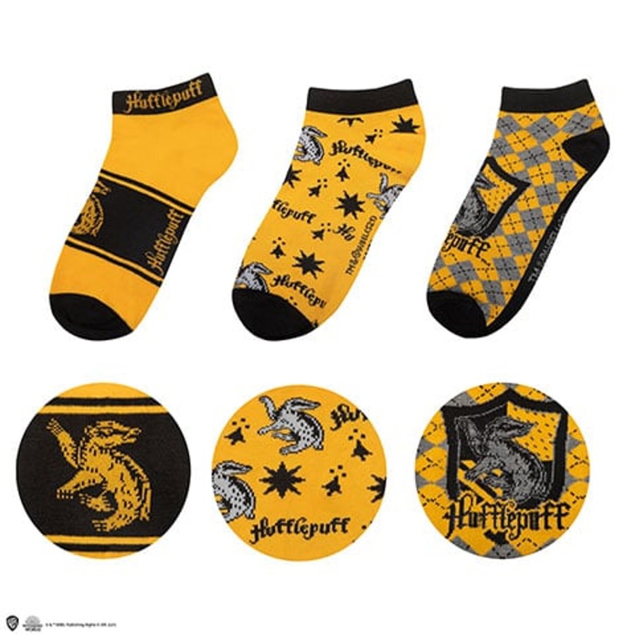 Kleding Cinereplicas | Harry Potter - Hufflepuff - 3 Pack Socks