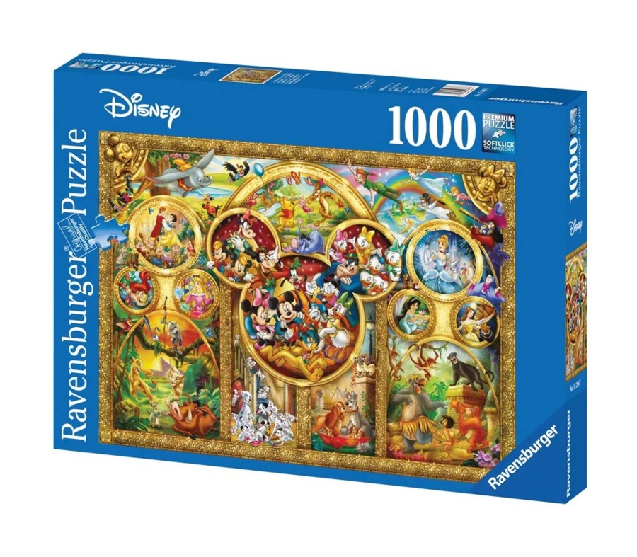 Spelletjes Ravensburger | Disney - Puzzle 1000P - Mooiste Disney Thema'S