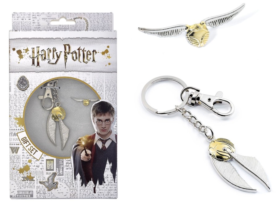 Accessoires Carat | Harry Potter - Golden Snitch - Keychain & Pin'S