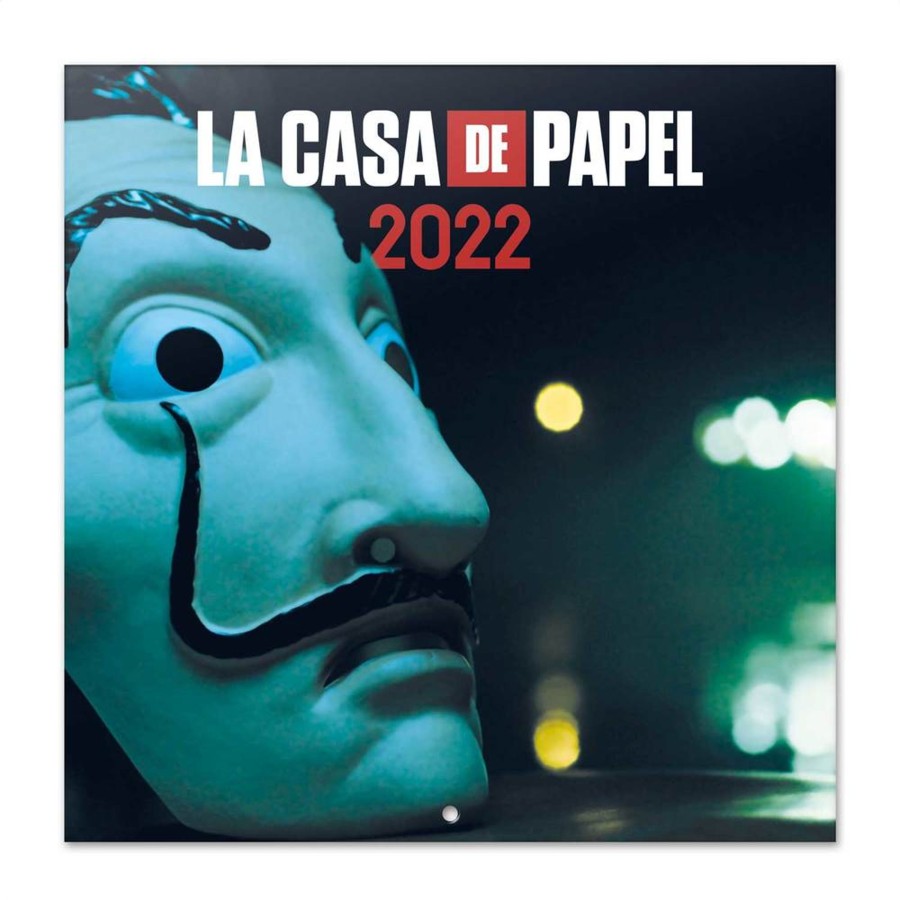 Kantoor ShopForGeek | La Casa De Papel - Calendar 2022 '30X30Cm'