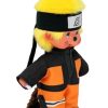 Figuren Bandai Red | Monchhichi - Naruto Shippuden - Plush 20Cm