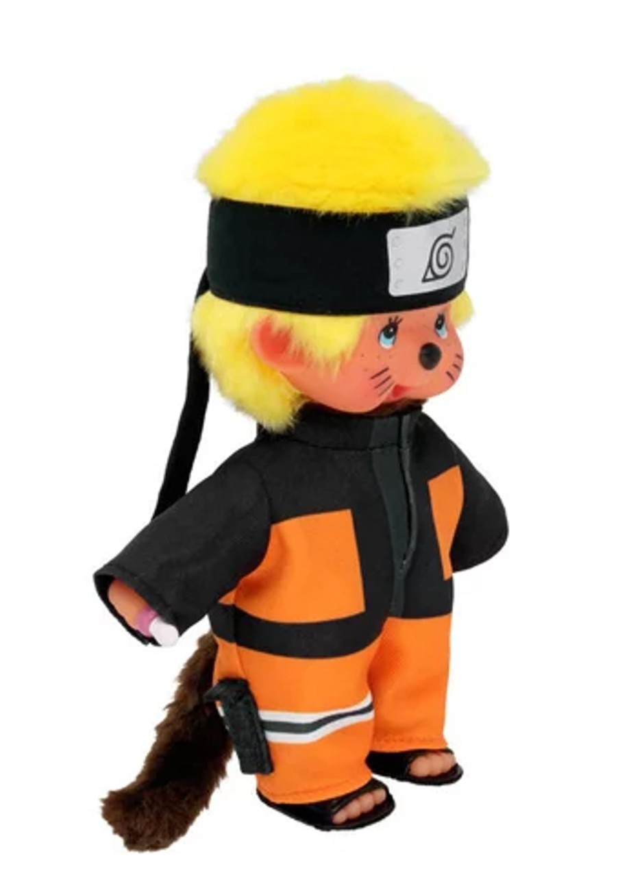 Figuren Bandai Red | Monchhichi - Naruto Shippuden - Plush 20Cm