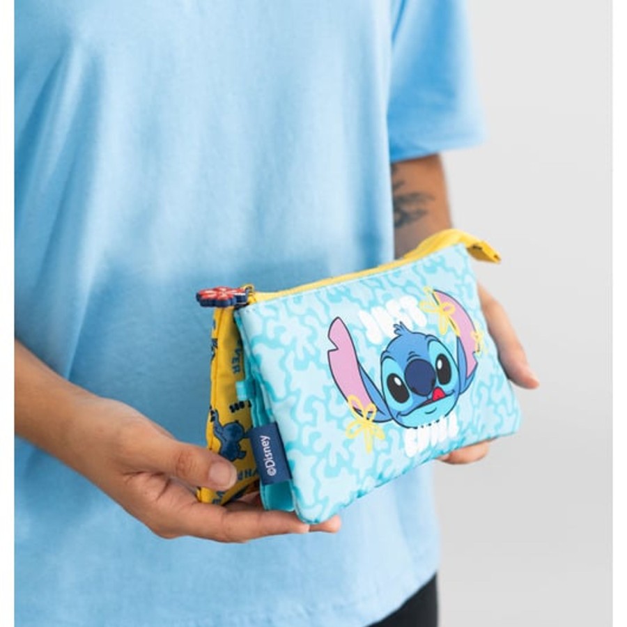 Kantoor Grupo Erik | Stitch - Tropical - Triple Pencil Case