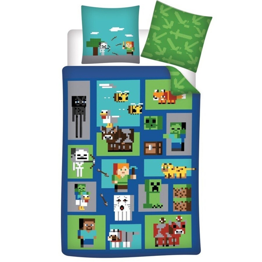 Decoratie AyMax | Minecraft - Duvet Cover 140X200Cm