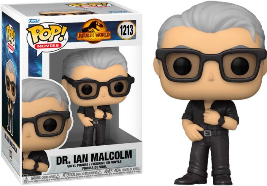 Figuren Funko | Jurassic World Dominion - Pop N° 1213 - Dr Ian Malcolm