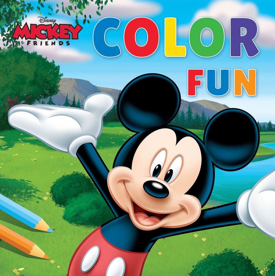 Boeken ShopForGeek | Disney - Color Fun Mickey