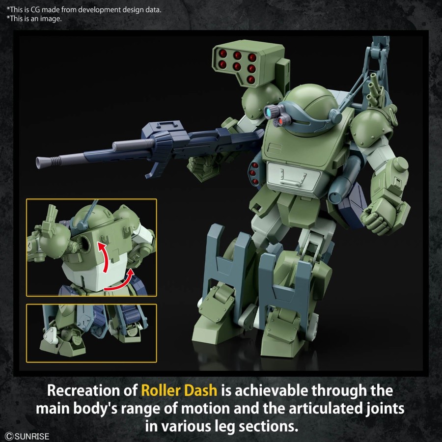 Figuren Bandai Model Kit | Votoms - Hg Burglarydog - Model Kit