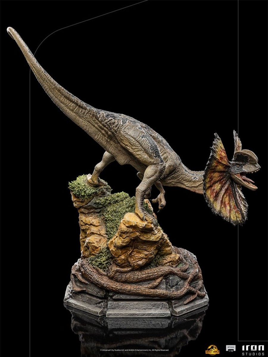 Figuren Iron Studios | Jurassic World - Dilophosaurus - Statue Art Scale "13X12X20Cm"