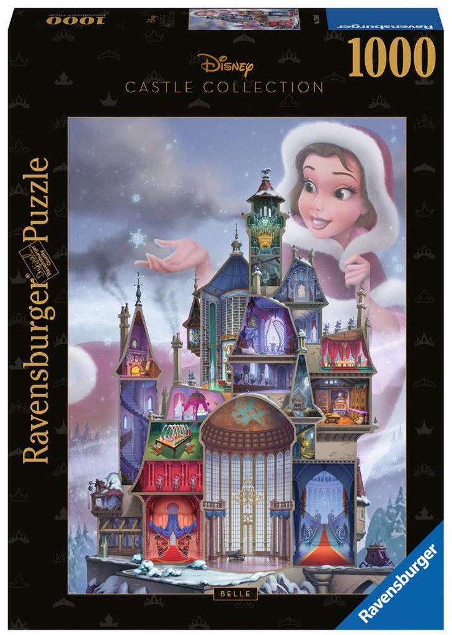 Spelletjes Ravensburger | Disney Castle - Belle - Puzzle 1000Pcs