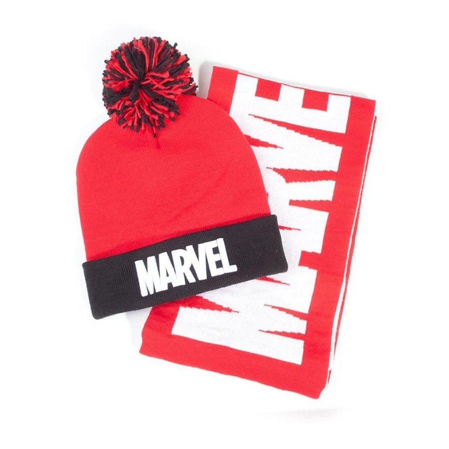 Kleding Difuzed | Marvel - Beanie & Scarf