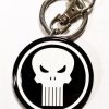 Accessoires Semic | Marvel - 3D Metal Keychain Blister Box - Punisher Logo