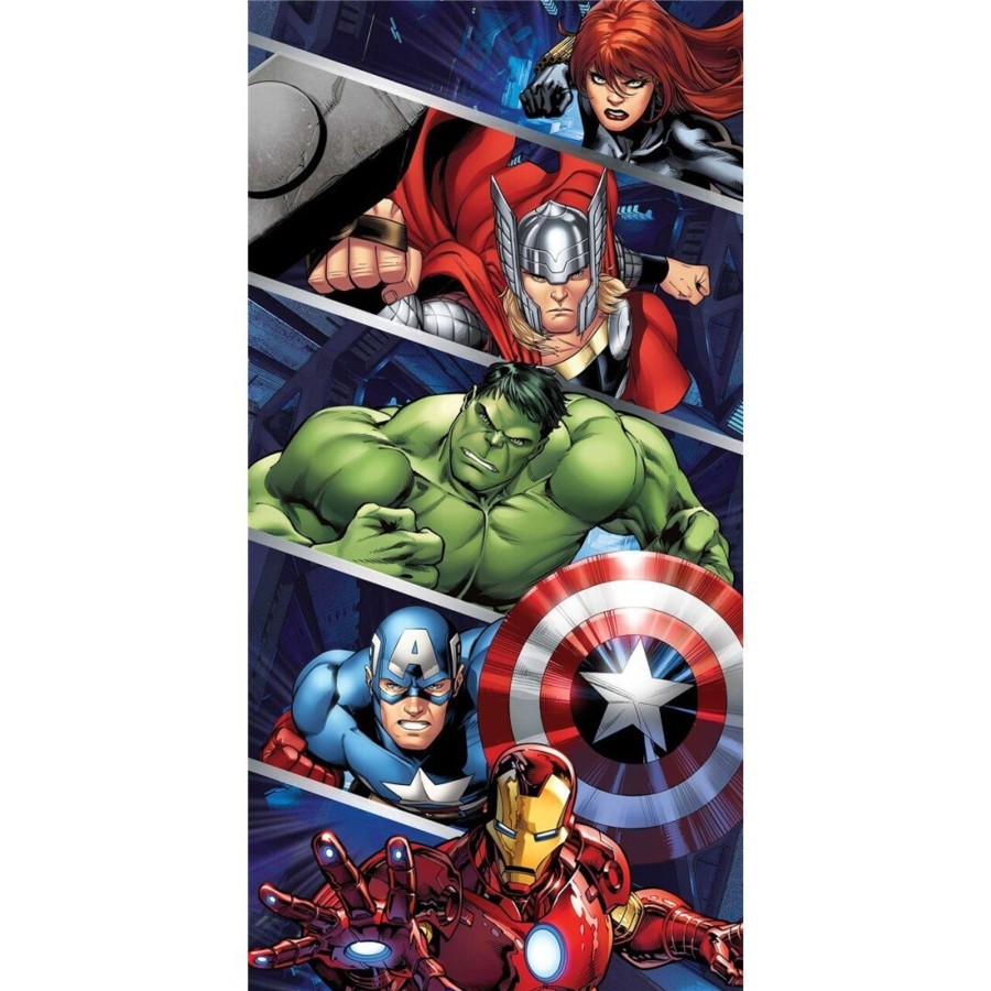 Decoratie AyMax | Marvel - Avengers - Beach Towel 100% Polyester - 70X140Cm