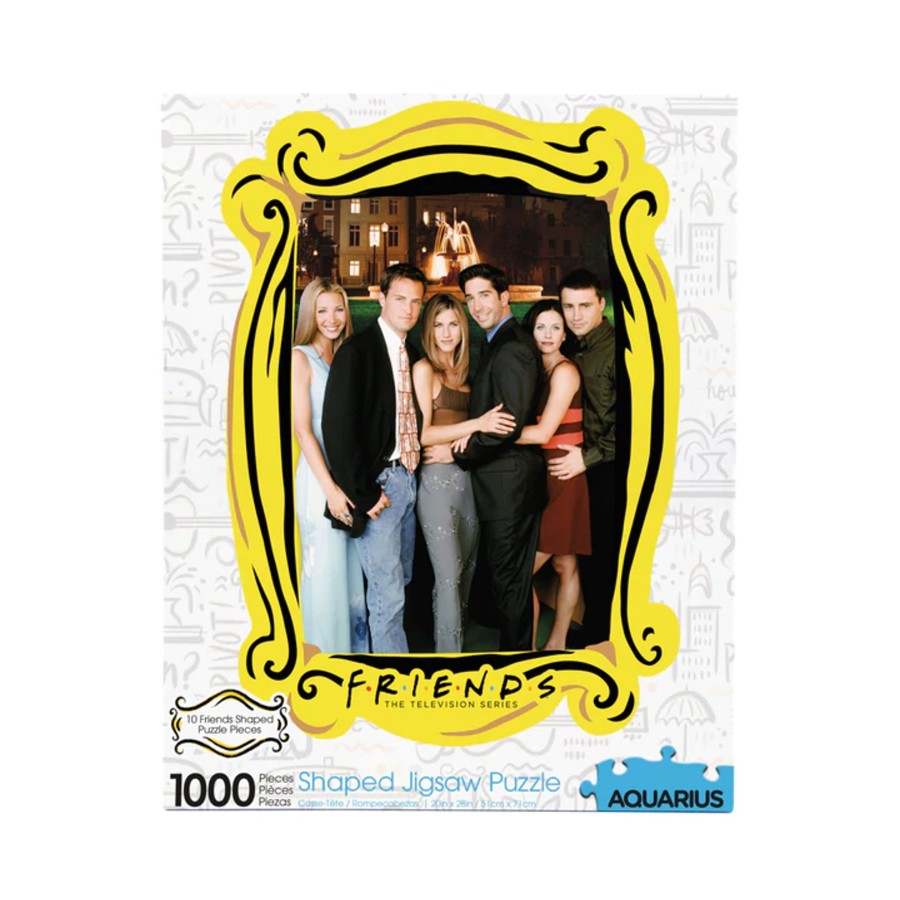 Spelletjes Aquarius | Friends - Water Fountain Diecut - Puzzle 1000P