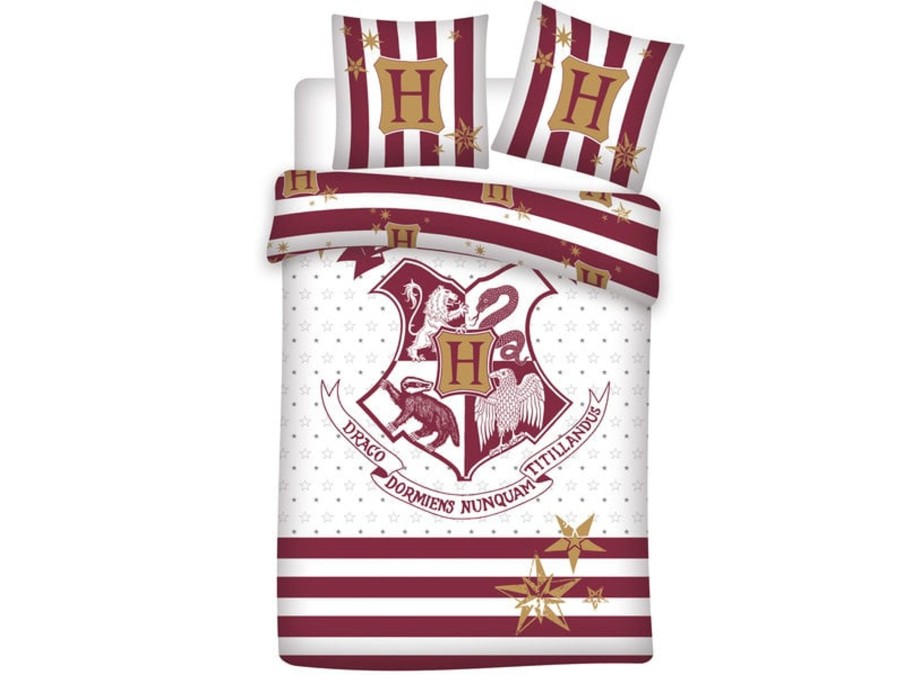 Decoratie AyMax | Harry Potter - Duvet Cover 200X200Cm - Hogwarts '100% Coton'