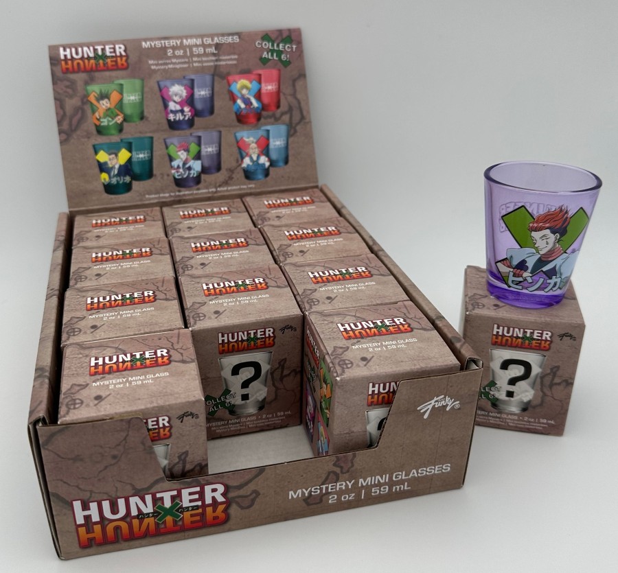 Keuken Just Funky | Hunter X Hunter - Groupe - 12 Shot Glass 57Ml - Blind Box