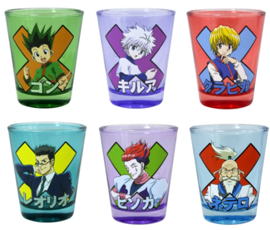 Keuken Just Funky | Hunter X Hunter - Groupe - 12 Shot Glass 57Ml - Blind Box