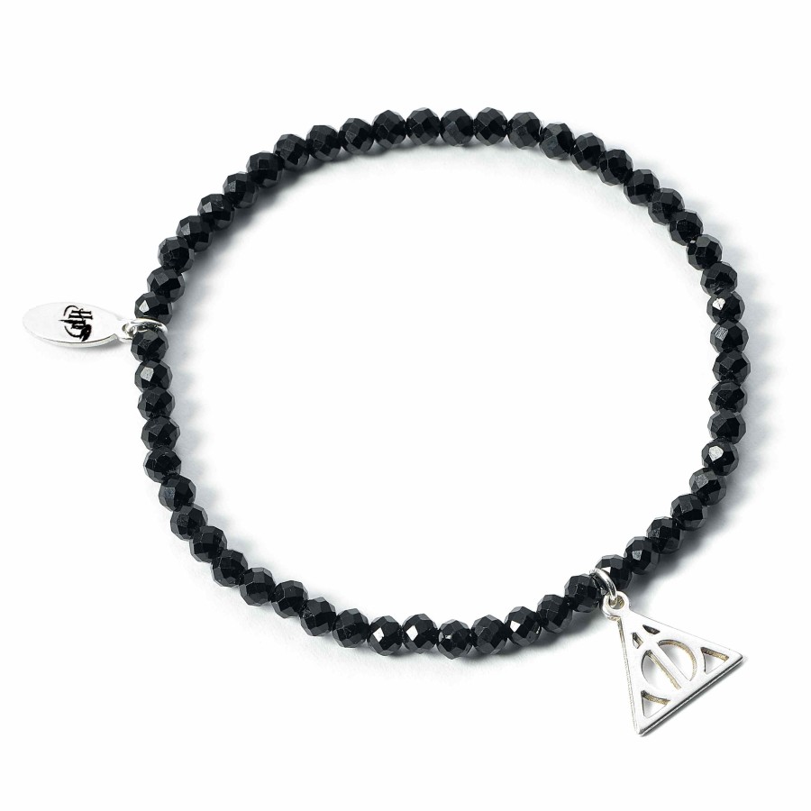 Accessoires Carat | Harry Potter -Deathly Hallows -Sterling Silver Charm & Pearls Bracelet