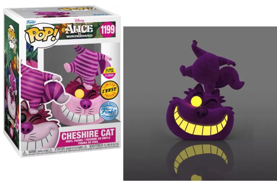 Figuren Funko | Alice In Wonderland - Pop N° 1199 - Cheshire Cat With Chase