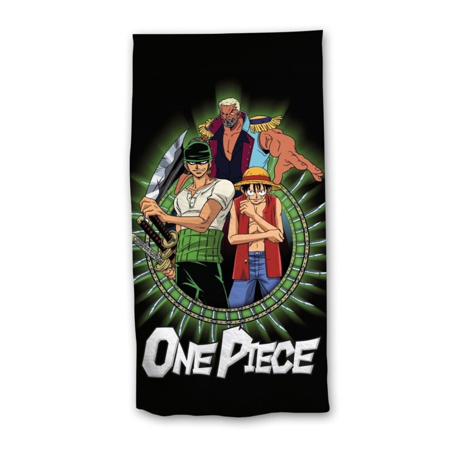 Decoratie AyMax | One Piece - Luffy & Zorro - Beach Towel 100% Cotton - 70X140Cm