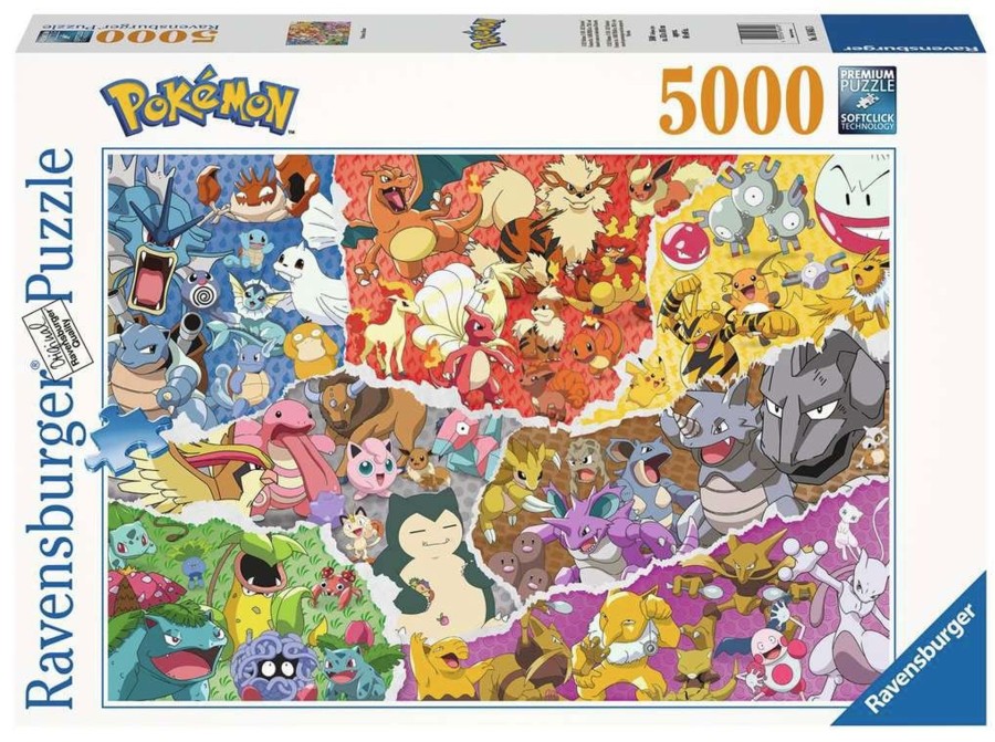 Spelletjes Ravensburger | Pokemon - Puzzle 5000P - Pokemon Allstars