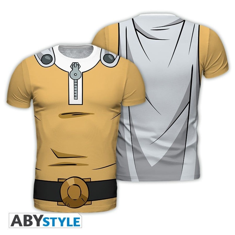 Kleding ABYstyle | One Punch Man - T-Shirt Cosplay - Saitama (S)