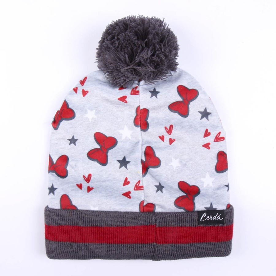 Kleding Cerda | Minnie - Set Pompon Beanie + Handschoenen + Neck - 3Stk Kids