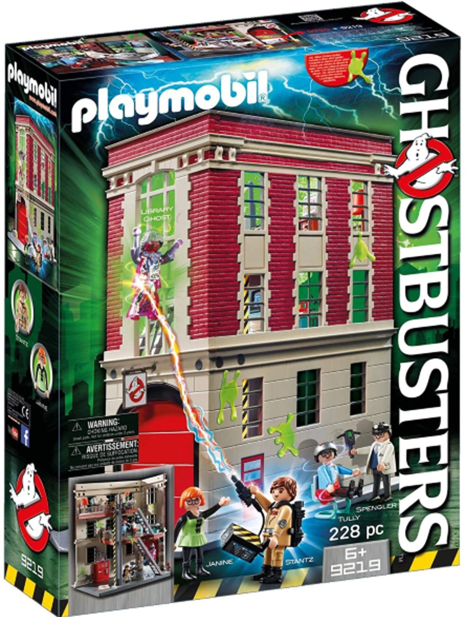 Figuren Playmobil | Ghostbusters - Ghostbusters Headquarters 'Playmobil' Version 9219