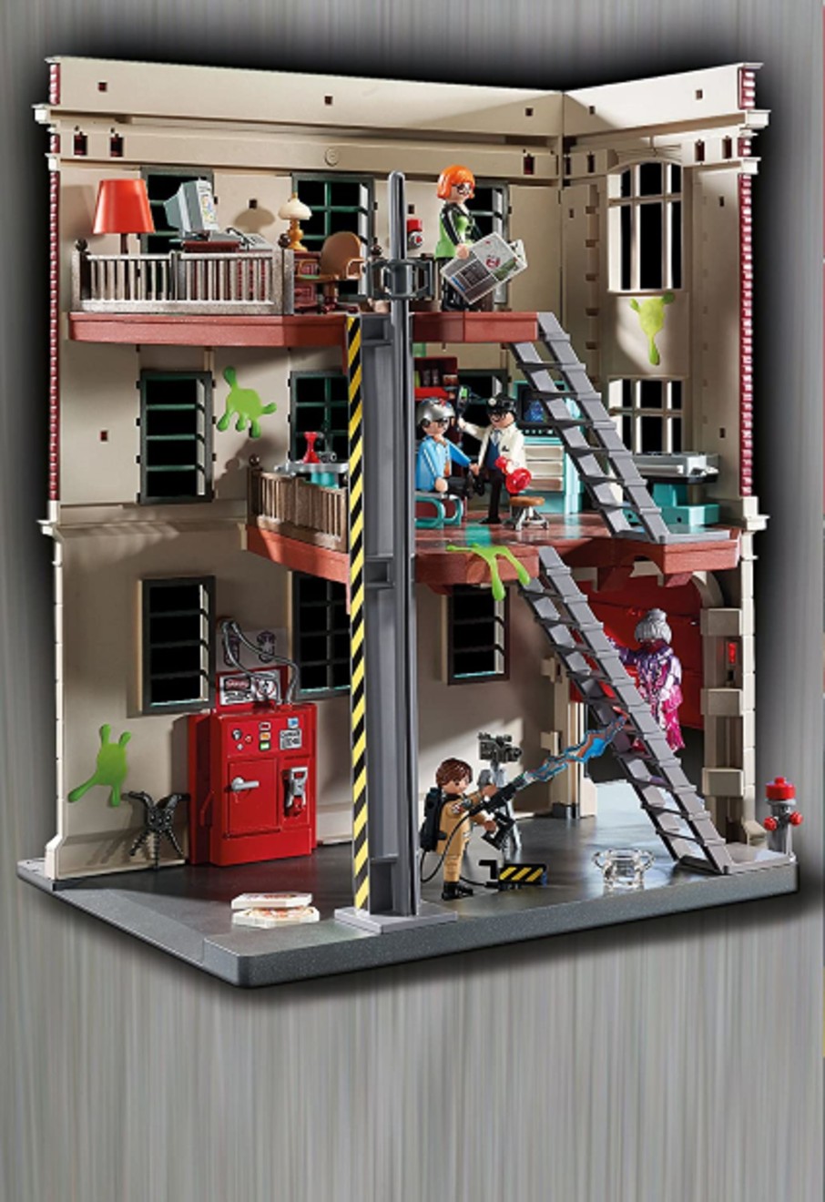 Figuren Playmobil | Ghostbusters - Ghostbusters Headquarters 'Playmobil' Version 9219