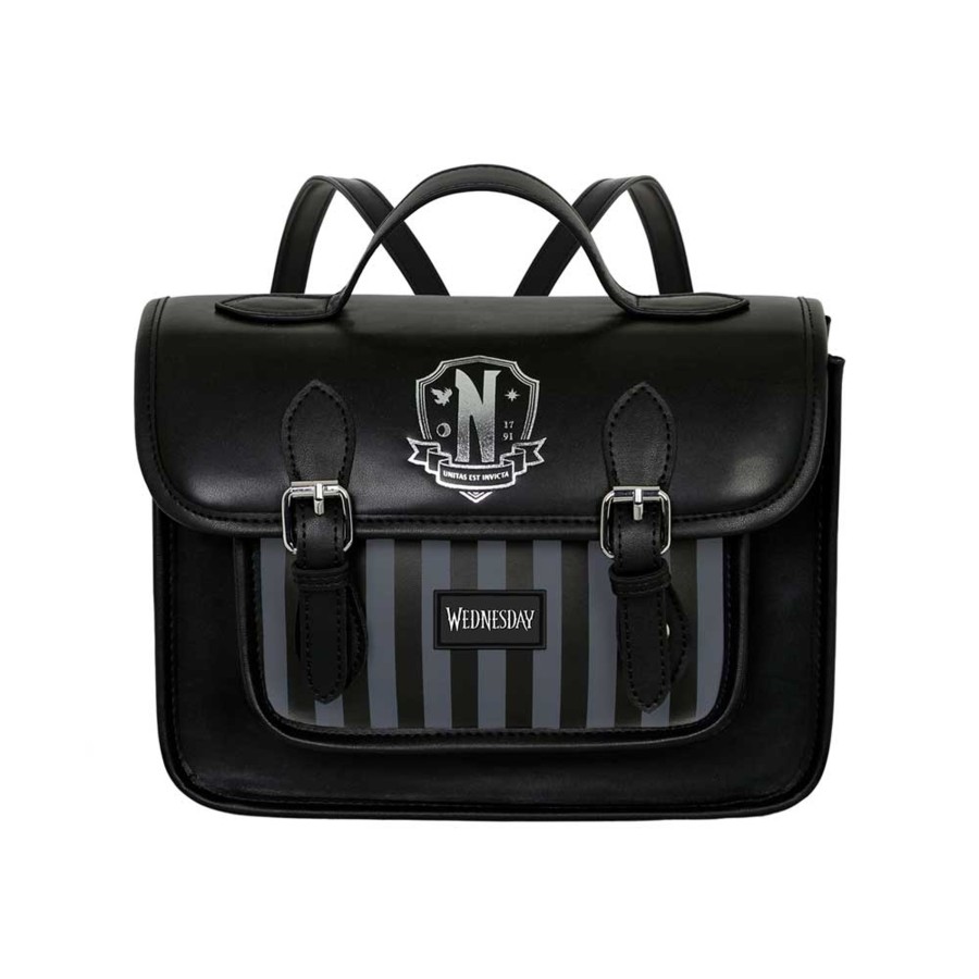 Accessoires Karactermania | Wednesday - Nevermore - Convertible Retro Satchel Bag