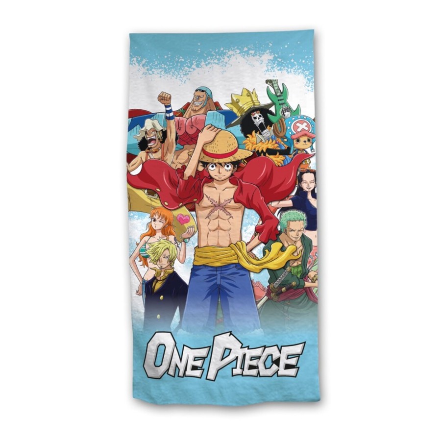 Decoratie AyMax | One Piece - Group - Beach Towel 100% Polyester - 70X140Cm