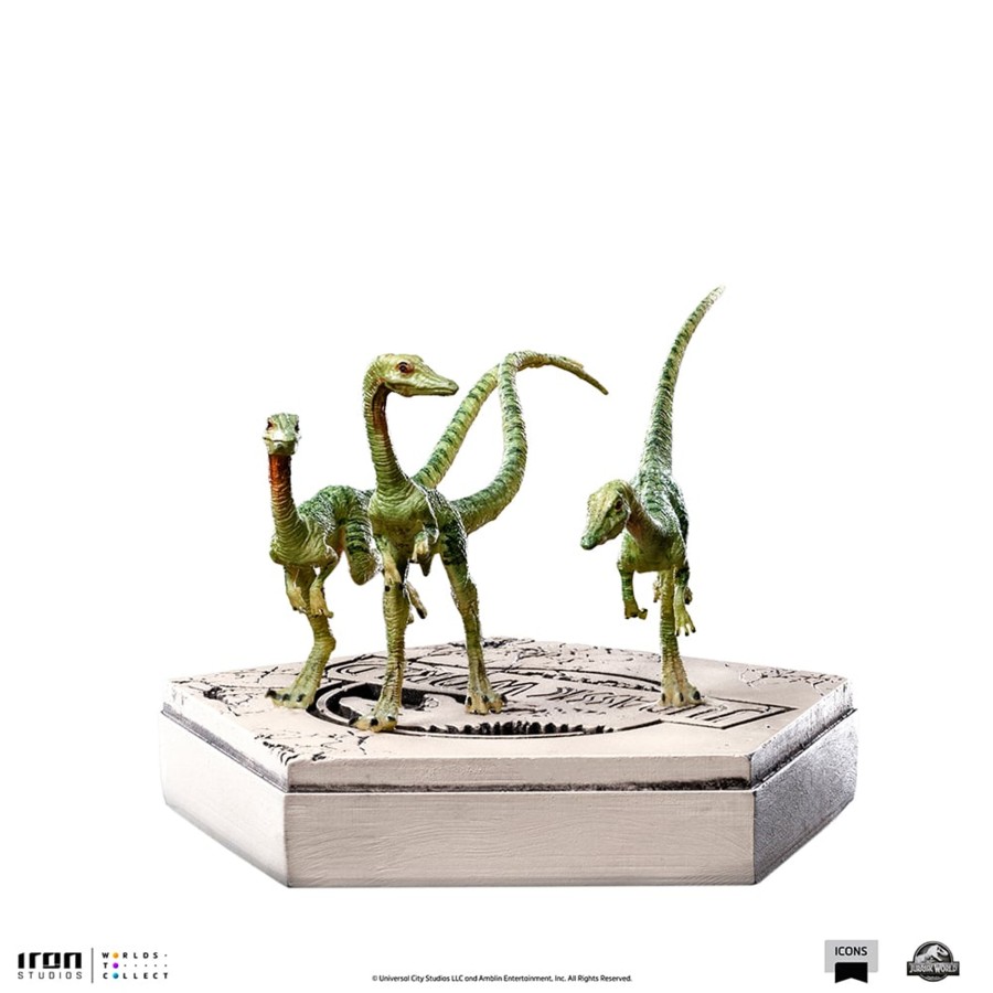 Figuren Iron Studios | Jurassic World - Compsognathus - Statue Icons 4,5Cm