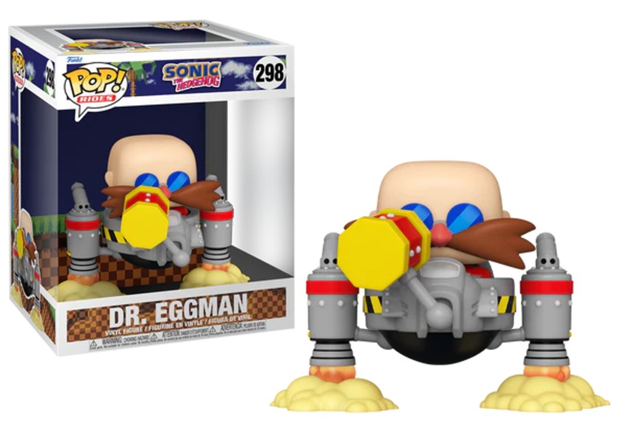 Figuren Funko | Sonic - Pop Ride Deluxe N° 298 - Dr. Eggman