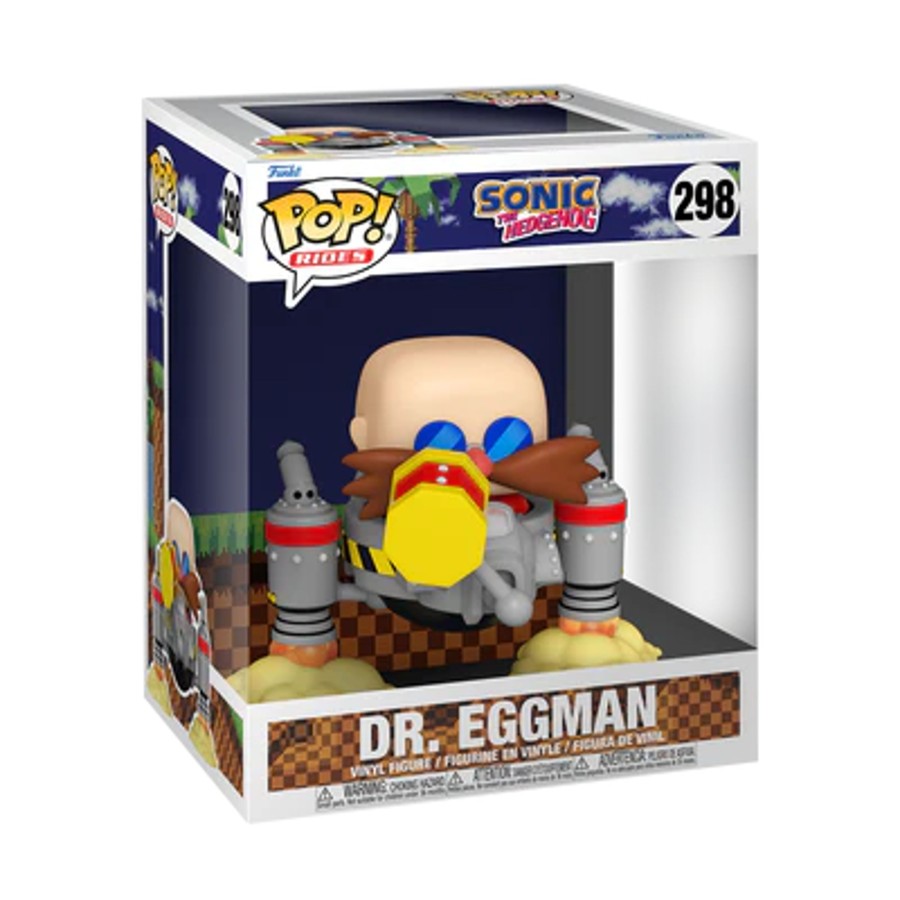 Figuren Funko | Sonic - Pop Ride Deluxe N° 298 - Dr. Eggman