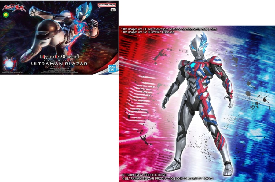 Figuren Bandai Model Kit | Ultraman - Figure-Rise Standard Ultraman Blazar - Model Kit