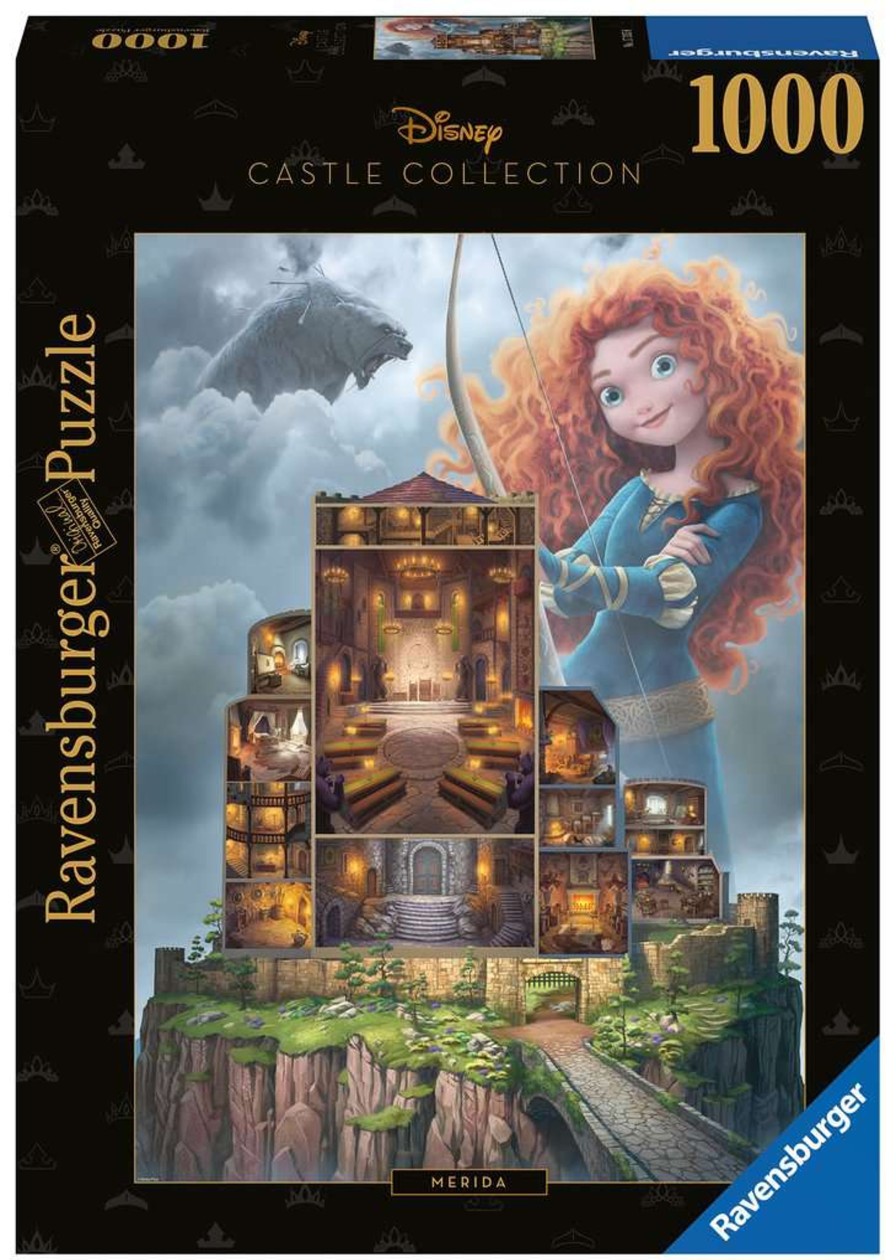 Spelletjes Ravensburger | Disney Castle - Merida - Puzzle 1000Pcs